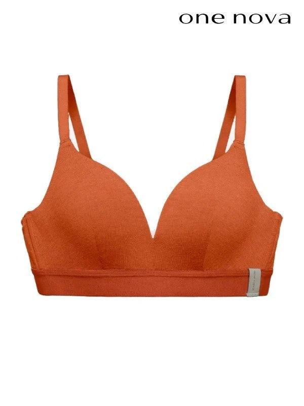 3D Wireless Bra #Apricot [NV23011]｜one nova