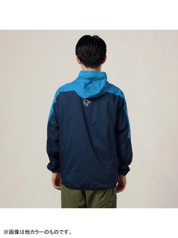 falketind aero60 Hood (M) #Arednalin/Pure Cashmere [1810-22]｜Norrona【Outlet_30】