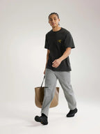 Kragg Cotton Logo SS M #24K Black [X00000846405]｜ARC'TERYX