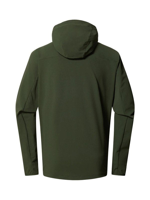 Rosson Softshell Hood Men #Seaweed Green [608423]｜HAGLOFS