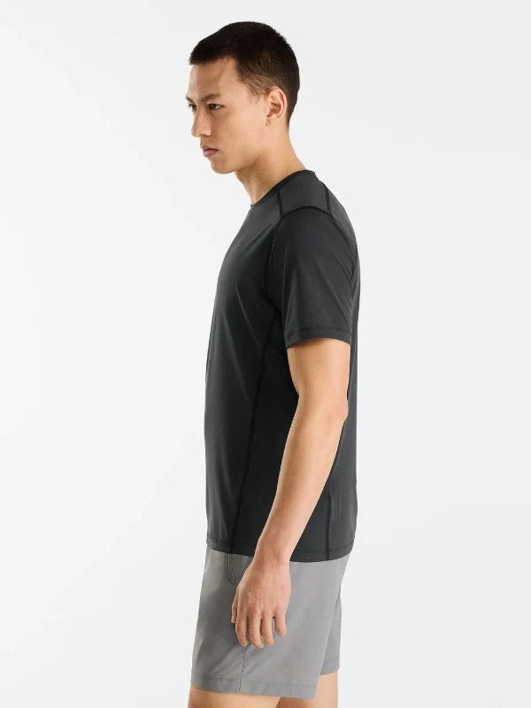 Motus Crew SS M #Black Heather [L08573000]｜ARC'TERYX