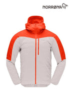 falketind aero60 Hood (M) #Arednalin/Pure Cashmere [1810-22]｜Norrona【Outlet_30】