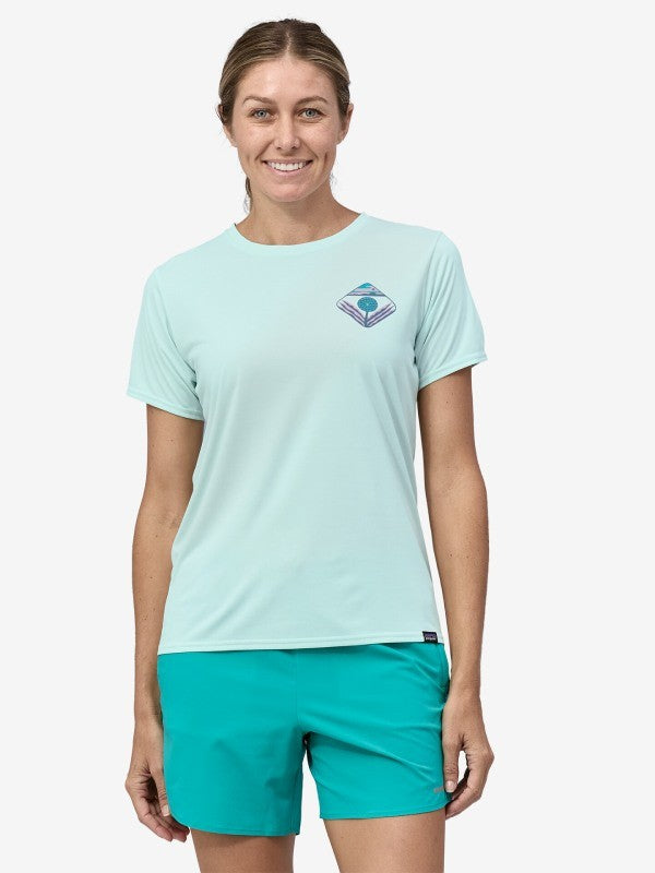Women's Capilene Cool Daily Graphic Shirt #DWNX [45250]｜patagonia