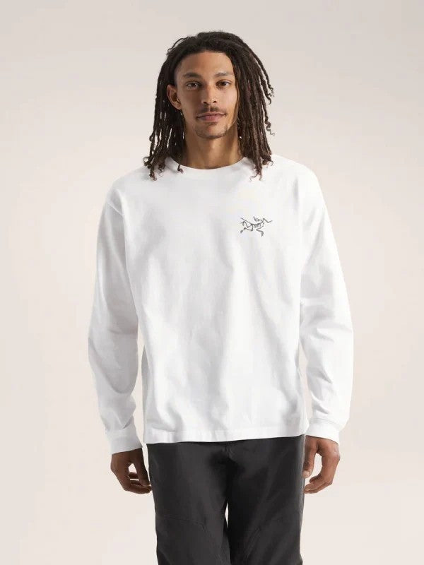 Kragg Cotton LS M #White Light / Black [X00000971403]｜ARC'TERYX