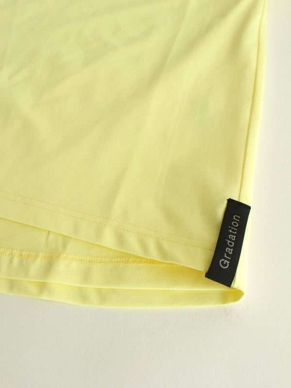 Warm Core L/S TEE #YELLOW｜Gradation