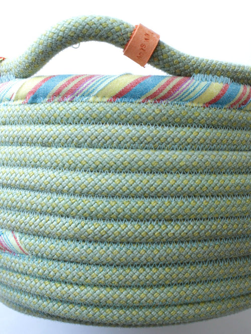 Rope basket (S) #Green｜Arts and Climbs