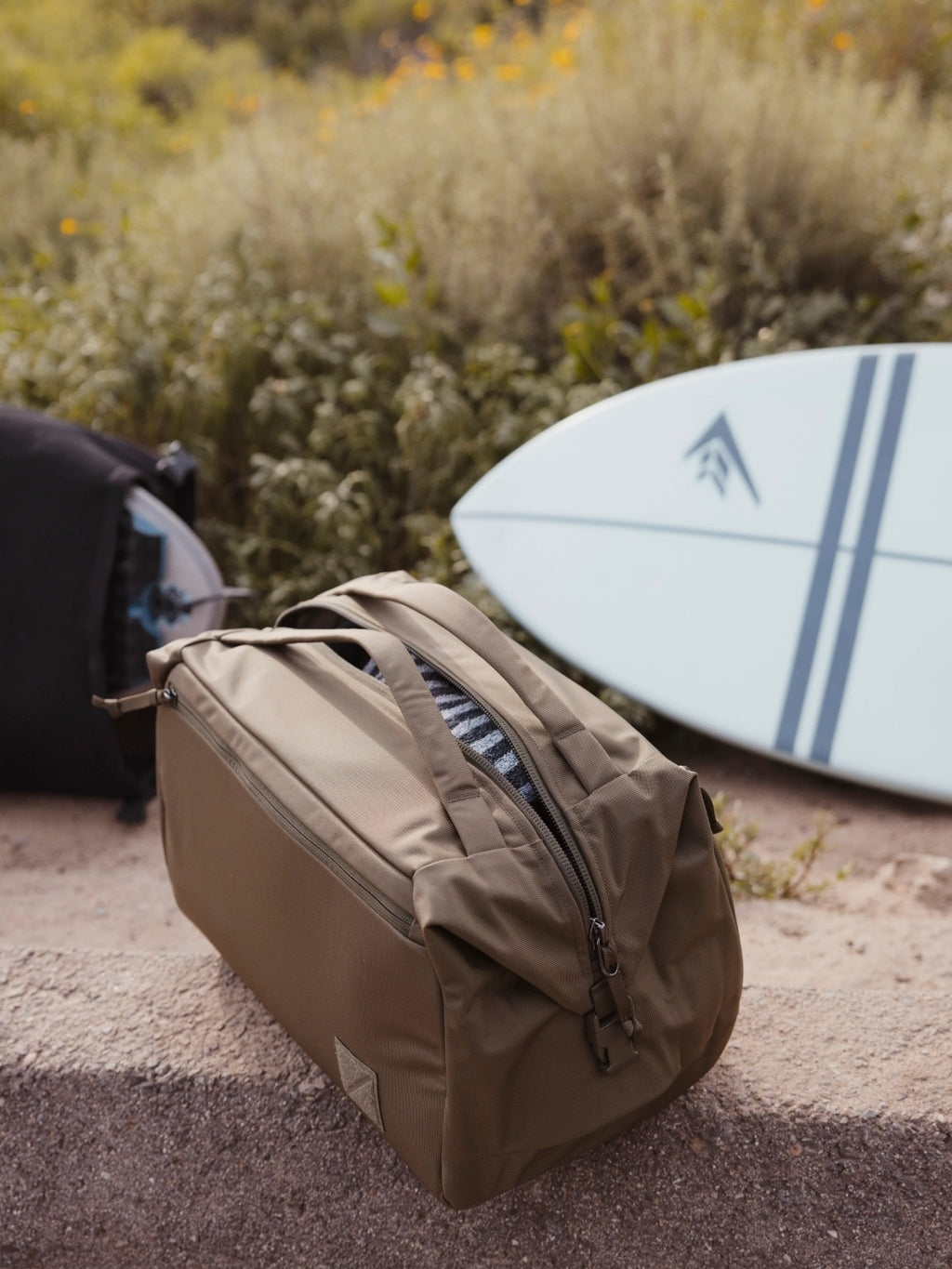 TRANSIT DUFFEL 25L #Fossil Brown [TD25]｜EVERGOODS