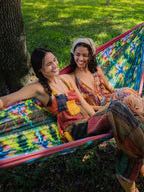 DoubleNest Print #Optical Illusion/Charcoal [DNP313]｜eno