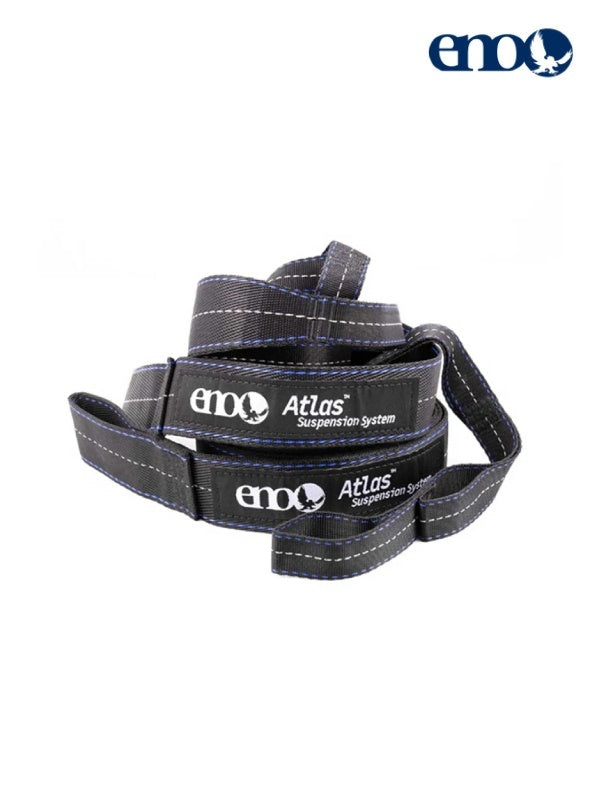 Atlas Hammock Straps #Black/Royal [AST002]｜eno