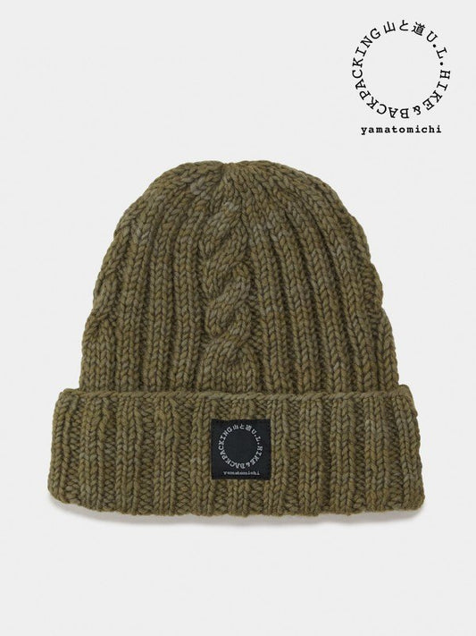 Merino Knit Cap #Olive｜山と道