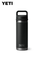 18 oz WATER BOTTLE WITH CHUG CAP #BLACK [21071504040]｜YETI