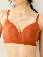 3D Wireless Bra #Apricot [NV23011]｜one nova