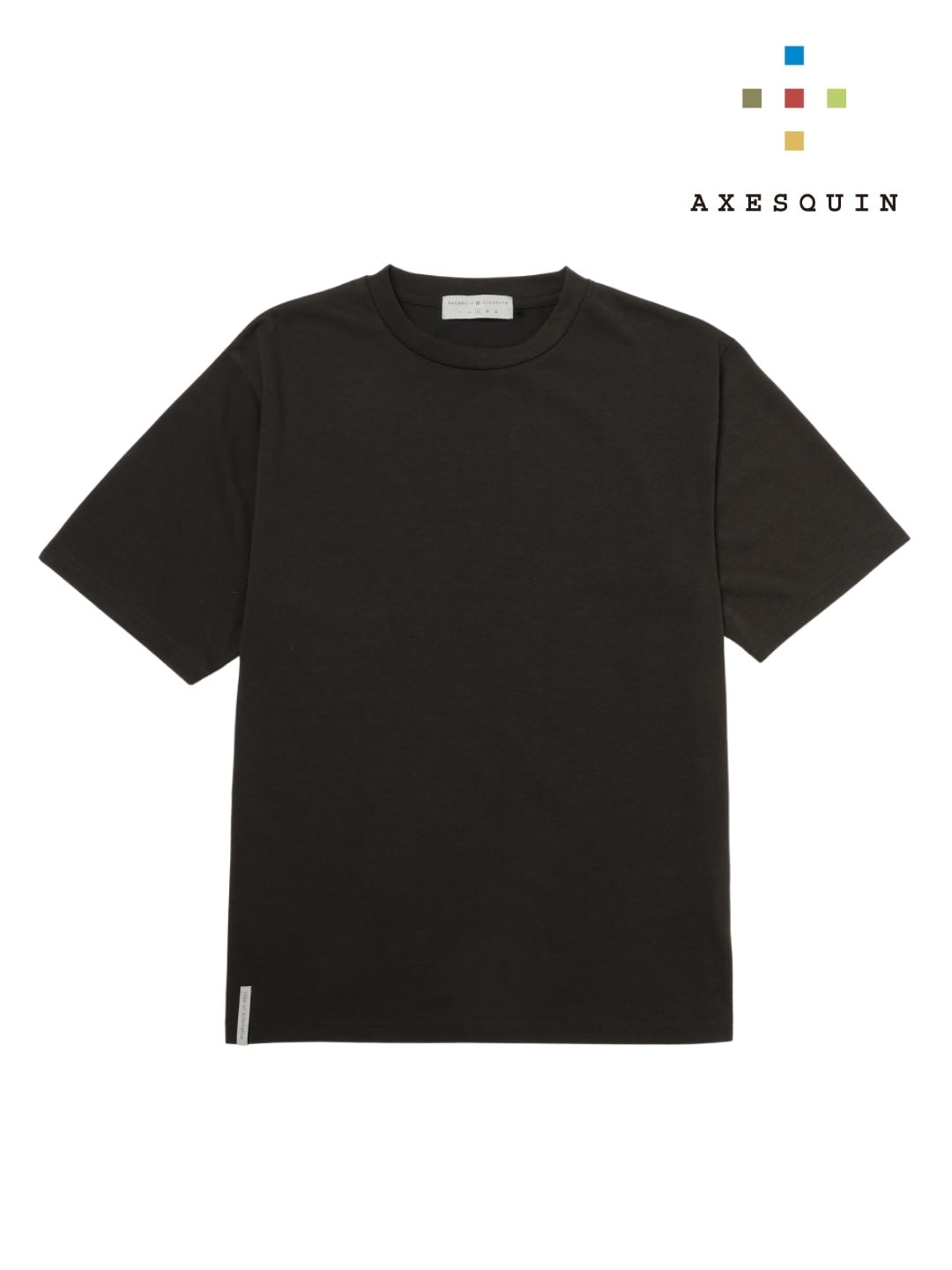 ショートスリーブのＴシャツ #スミイロ [21073]｜AXESQUIN