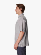 Men's Tree Shortsleeve Shirt #Cloudy Gray [860051]｜HOUDINI