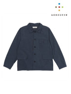 ヴィンテージナイロンのカバーオール #アオニビ [021104]｜AXESQUIN