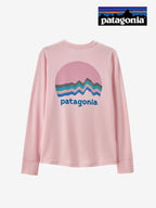 Kids' Long-Sleeved Capilene Silkweight UPF T-Shirt #RMPL [62385]｜patagonia