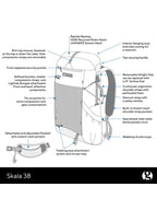 Type2 Skala 38 #Grey [GSCU0096-011]｜GOSSAMER GEAR