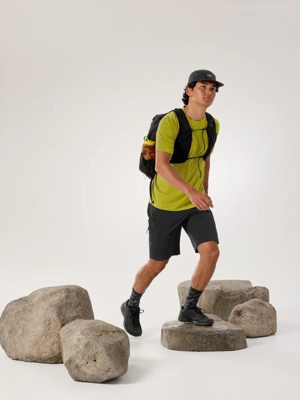 Cormac Crew SS M #Olive Moss Heather [X00000971812]｜ARC'TERYX