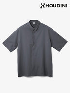 Men's Cosmo Shirt #Thunder Gray [238724]｜HOUDINI