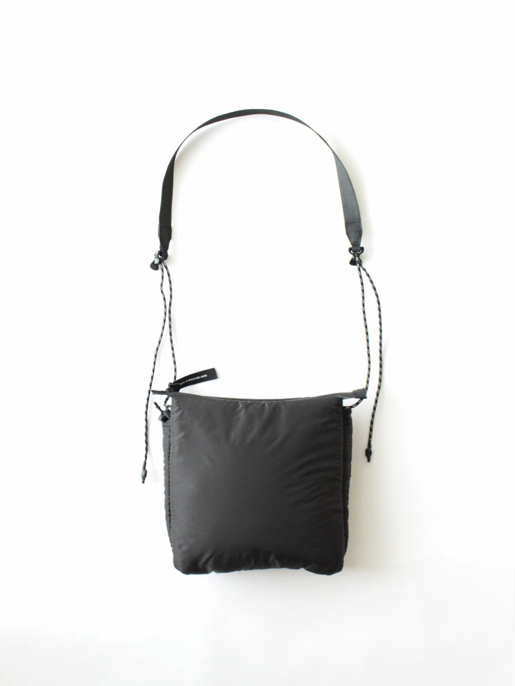 puffer mini ripstop sacoche #Black [6285123]｜and wander