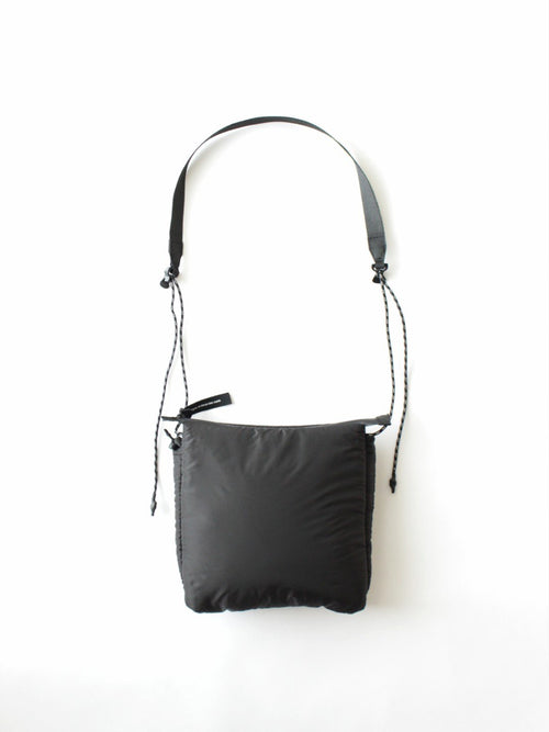 puffer mini ripstop sacoche #Black [6285123]｜and wander