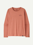 Woman's L/S Cap Cool Daily Graphic Shirt #SMTX [45205]｜patagonia