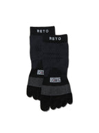 RUNNING SOCKS 5 FINGER TYPE ver.1.5 #ブラック｜RETO