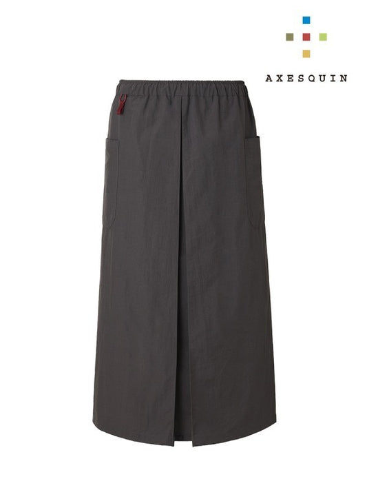 Hakama skirt #poppy color [042033] | AXESQUIN