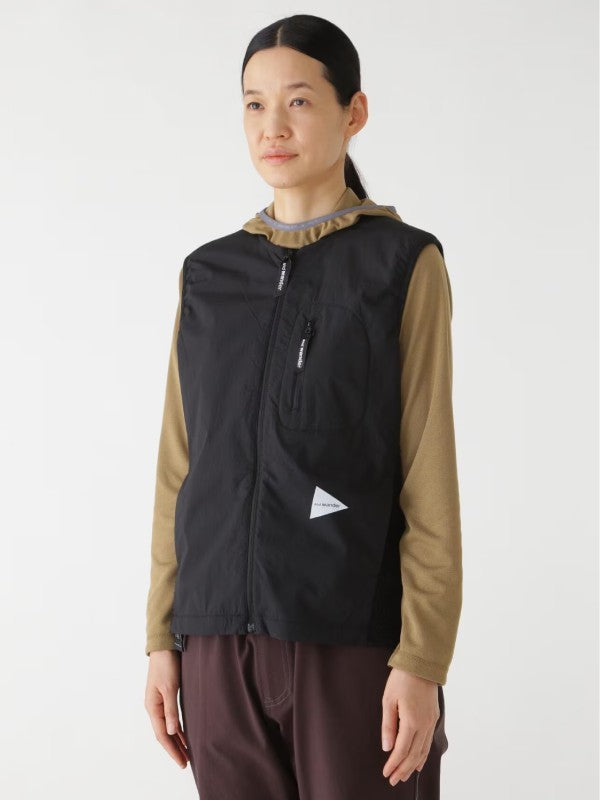 Women's alpha direct vest #010/black [4241117]｜and wander