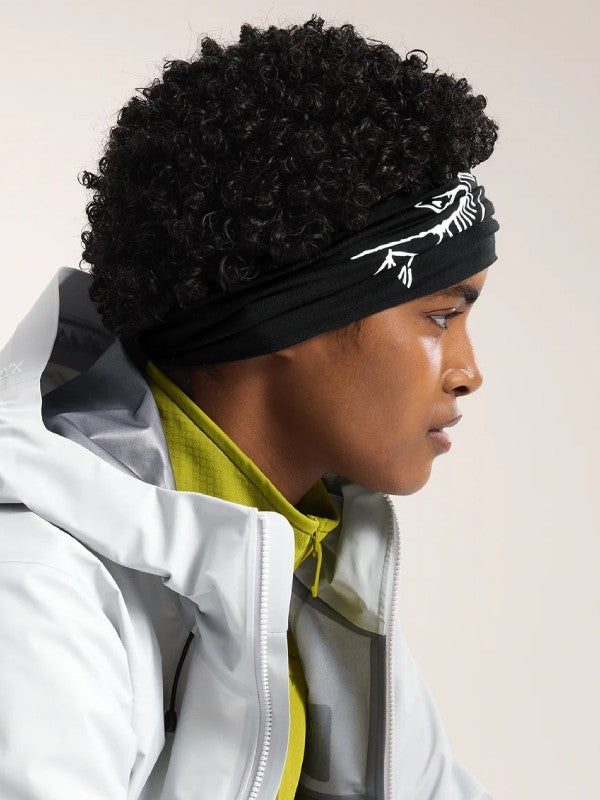 Satoro Merino Headband #Black / Arctic Silk [X00000949103]｜ARC'TERYX