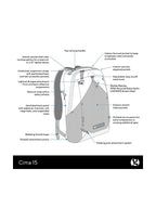Type II Cima 15 #Grey [GSCU0098-011]｜GOSSAMER GEAR