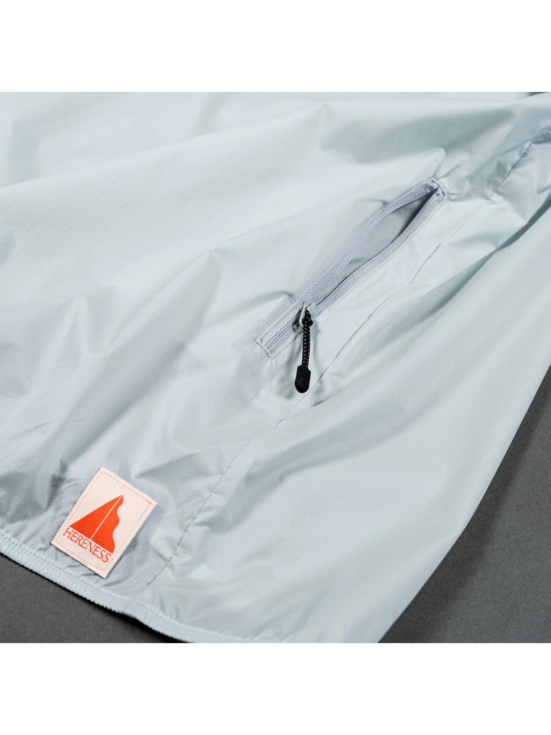 13D Packable Hoody #Ice Gray｜HERENESS – moderate