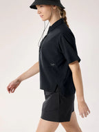 Women's Sima Shirt SS #Black [X00000949801]｜ARC'TERYX