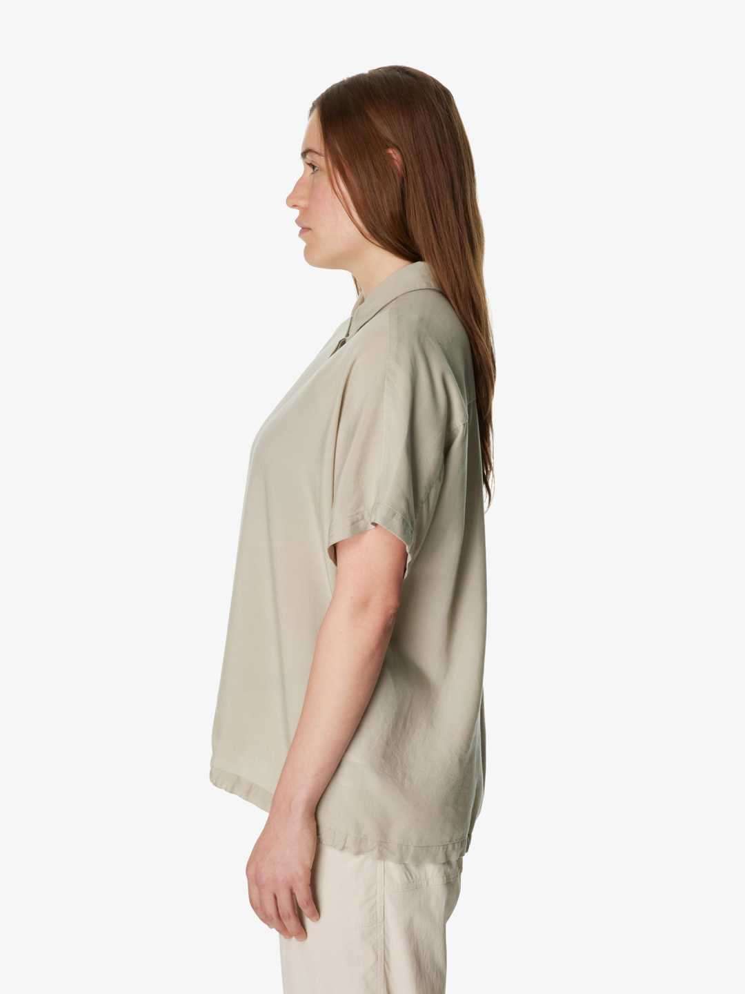 Women's Tree Top #Greenish Gray [860010]｜HOUDINI