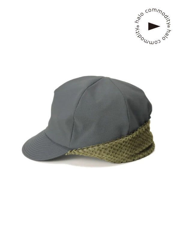 Crevice Flap Cap #Charcoal [HL-1110]｜halo commodity