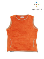 ハイロフトフリースのベスト #マンゴ [021107]｜AXESQUIN