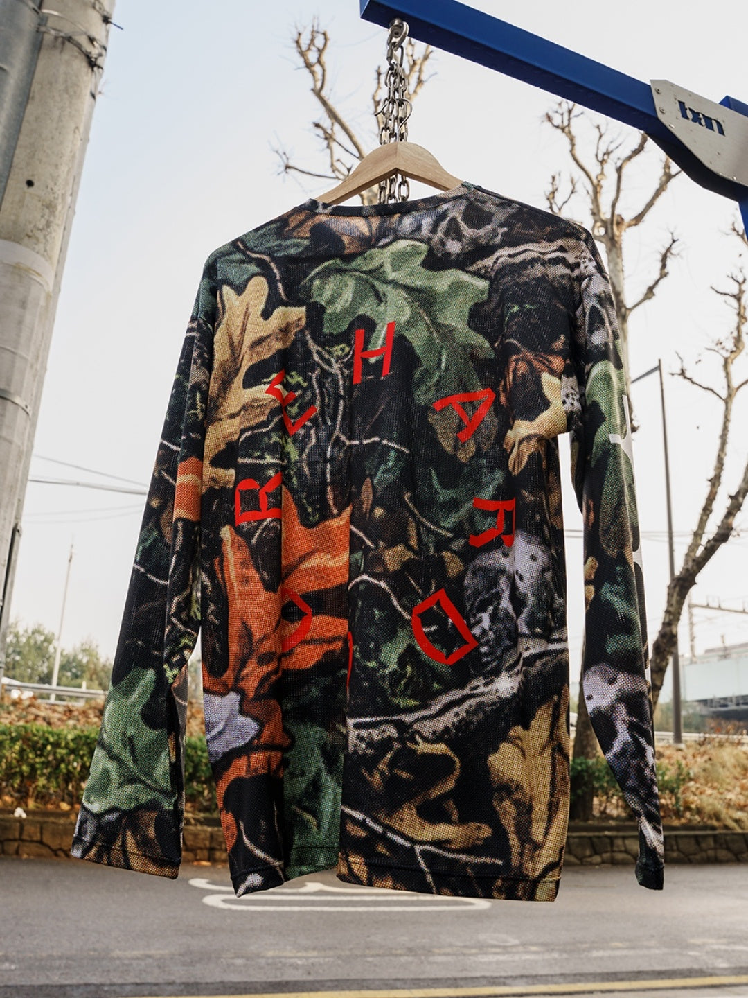 LPS SKULL TREE Active Long Sleeve #BLACK [13494434903]｜LPS