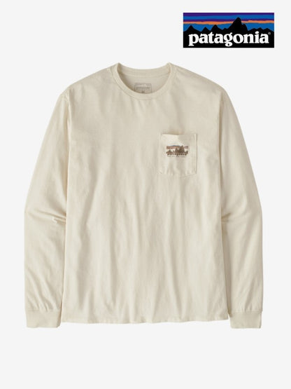 Men's L/S '73 Skyline Pocket Responsibili-Tee #BCW [37743]｜patagonia