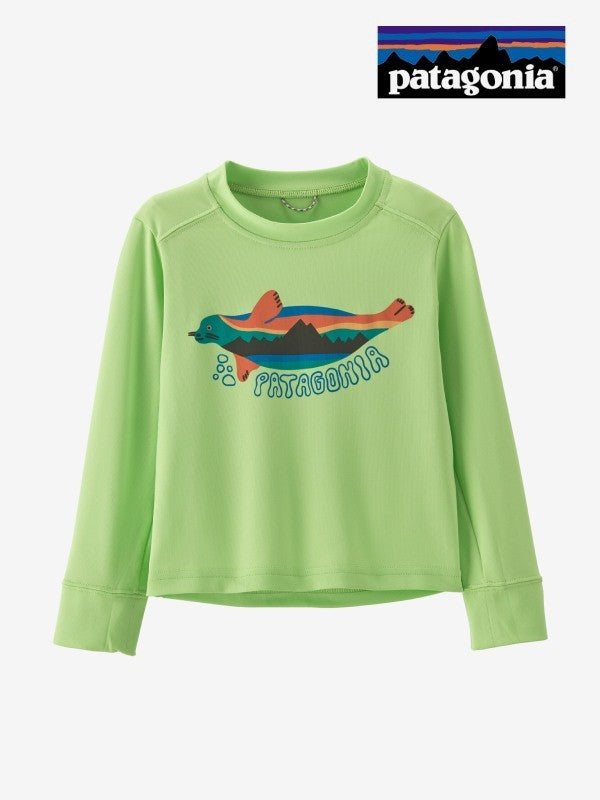 Baby Long-Sleeved Capilene Silkweight UPF T-Shirt #FLSN [61246]｜patagonia【Outlet_40】
