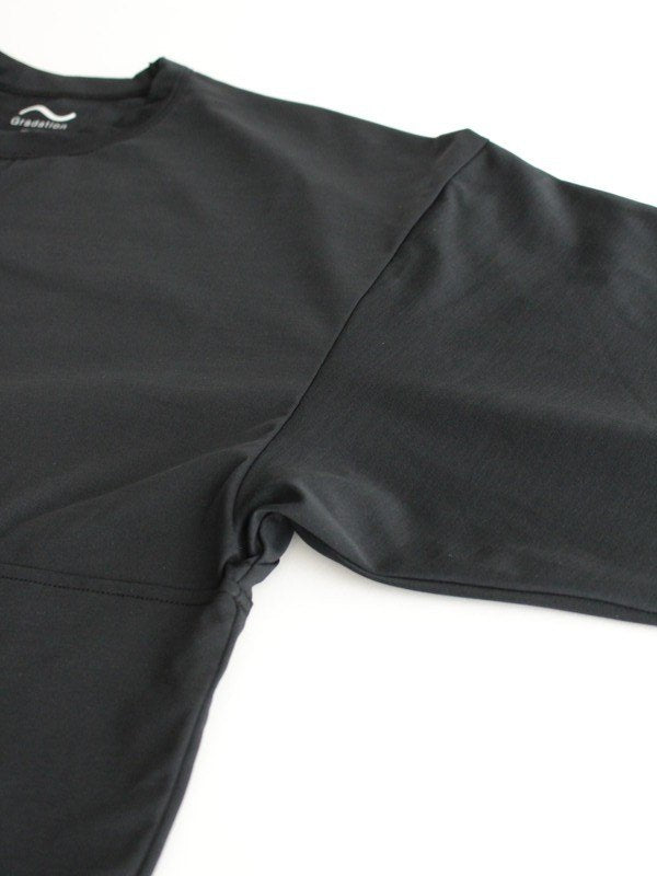 Warm Core L/S TEE #BLACK｜Gradation