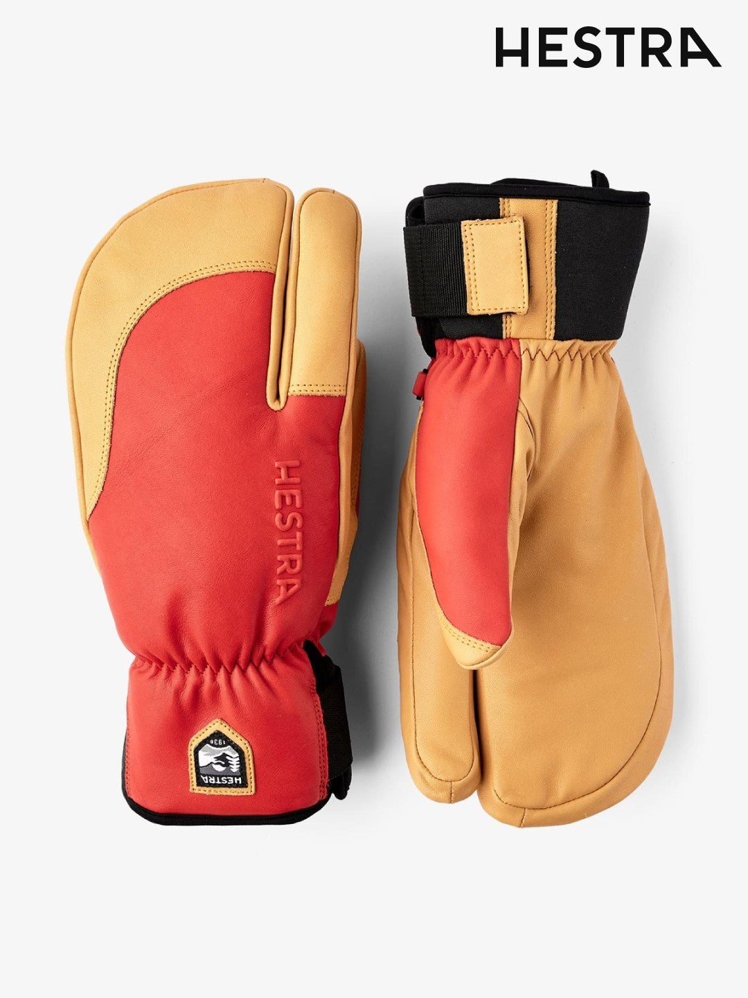 Topo 3-Finger #Flame Red/Tan [33872]｜HESTRA