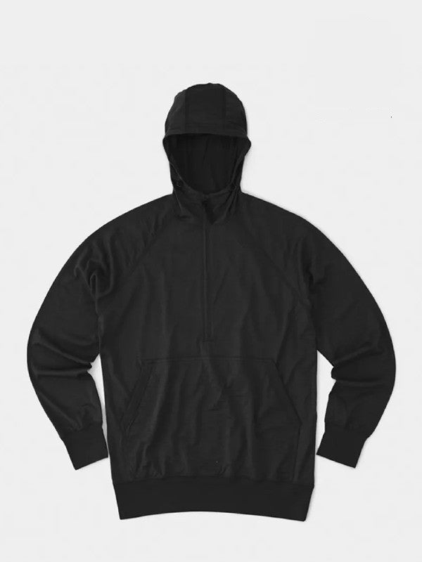 100% Merino Hoody #Black｜山と道