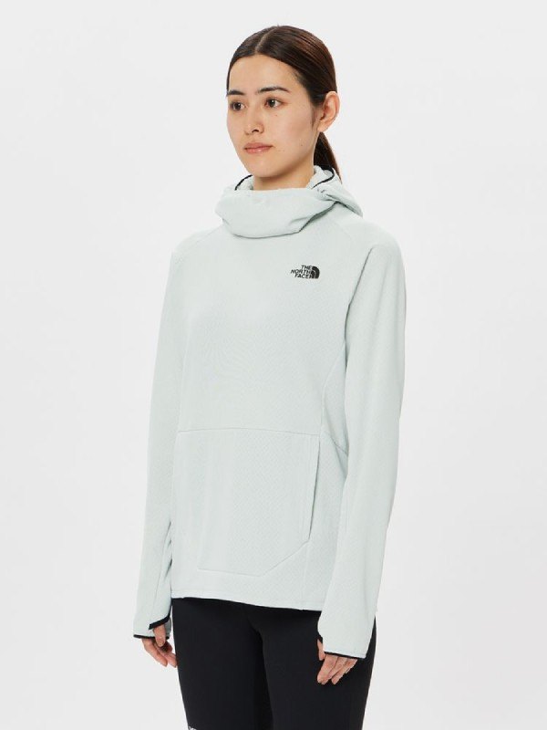 Women's Karside Grid Hoodie #TI [NL72301]｜THE NORTH FACE