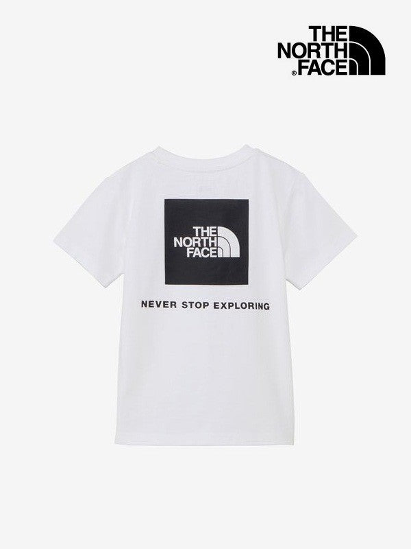 Kid's S/S BACK SQU T #W [NTJ32333]｜THE NORTH FACE【Outlet_40】