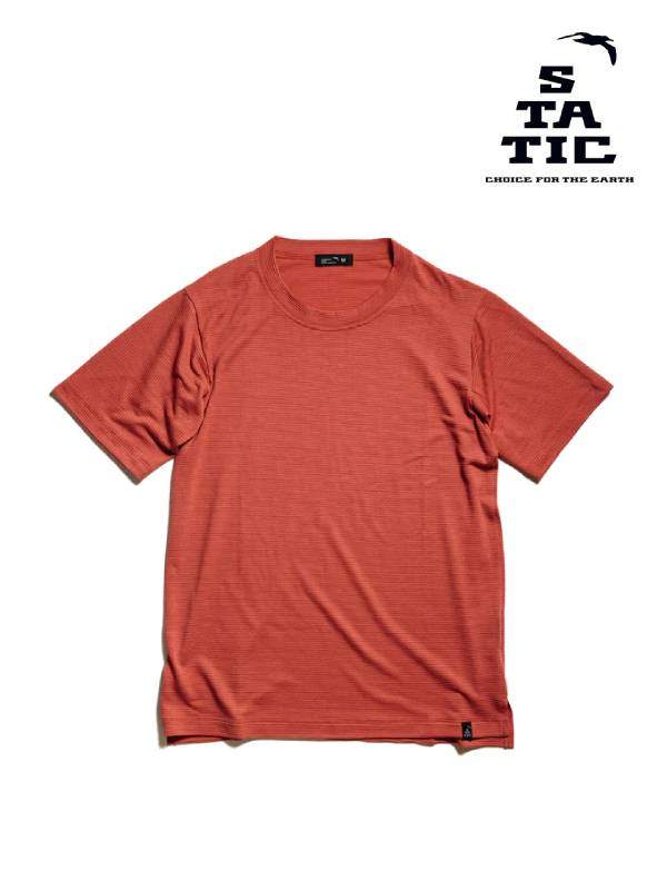 Women's All Elevation S/S Shirts #Smoked Pink [100323]｜STATIC