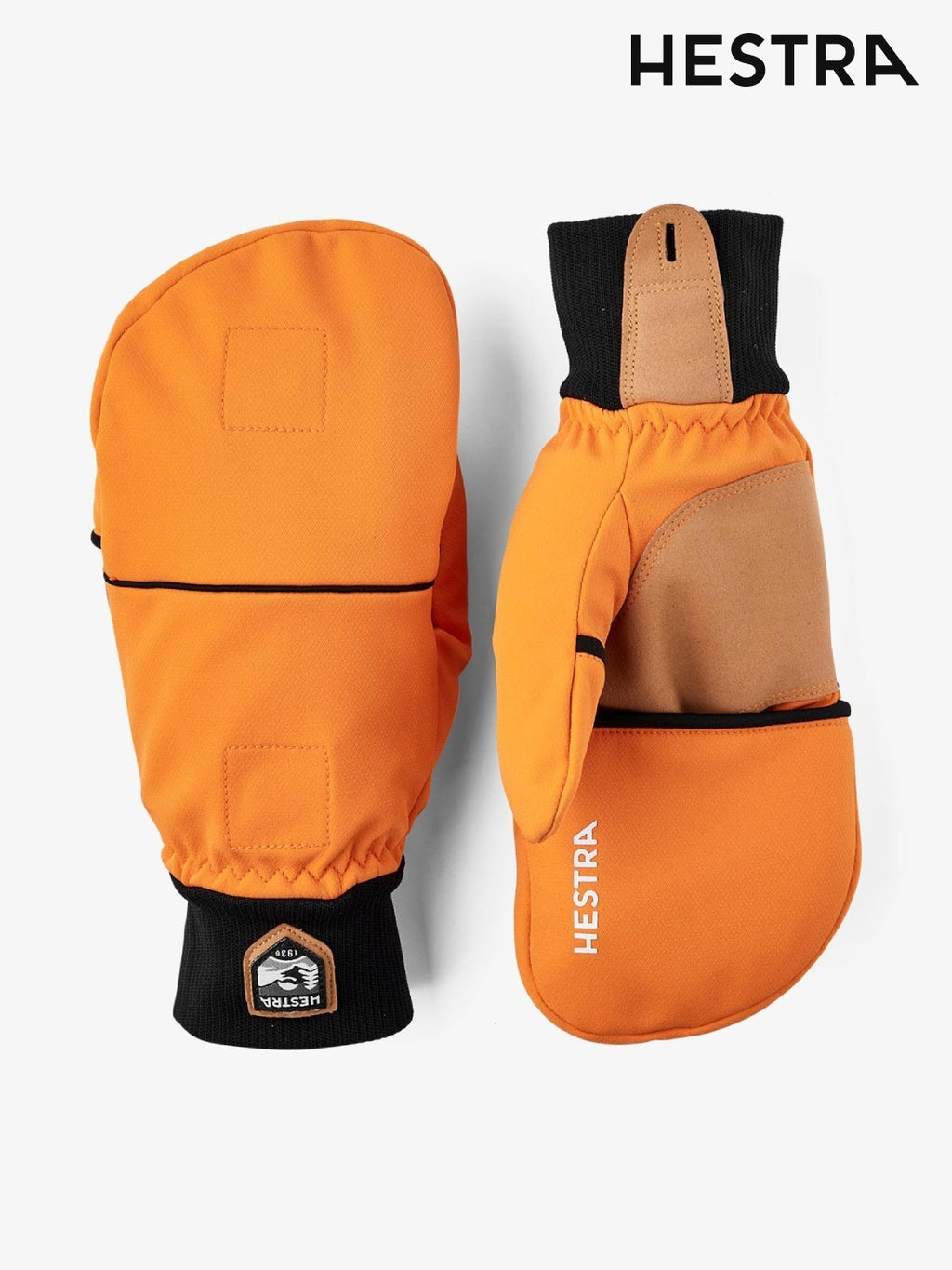 Windbreaker Pull Over Mitt #Orange [3003931]｜HESTRA