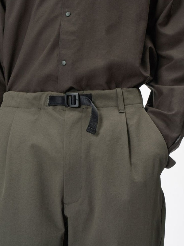One Tuck Tapered Stretch Pants #DV [GL75177]｜GOLDWIN