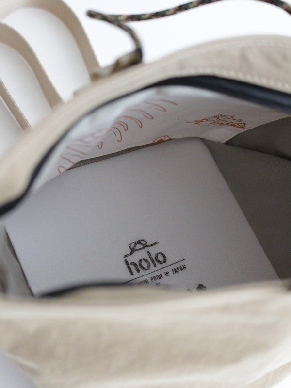 Nature sacoche #Tan [holo-11-KONBU]｜holo