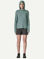 Women's Cap Cool Sun Hoody - Peak Visions #NGBX [44940]｜patagonia