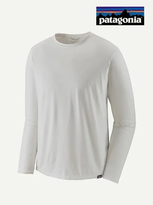 Men's Long Sleeved Capilene Cool Daily Shirt #WHI [45180]｜patagonia